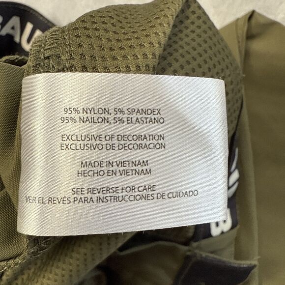 Eddie Bauer Men's Guide Pro Pants Size 36x32 Olive Green Nylon Spandex Stretch - Picture 8 of 9